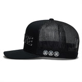 G/FORE Golf Cap - Shadow Logo Trucker - Onyx SS26