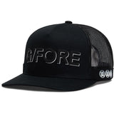 G/FORE Golf Cap - Shadow Logo Trucker - Onyx SS26