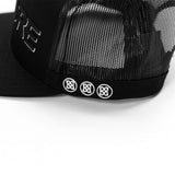 G/FORE Golf Cap - Shadow Logo Trucker - Onyx SS26