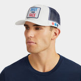 G/FORE Golf Cap - Shut Your Face Trucker - Snow 2025