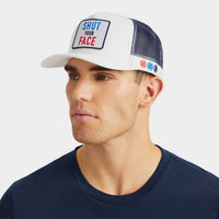 G/FORE Golf Cap - Shut Your Face Trucker - Snow 2025