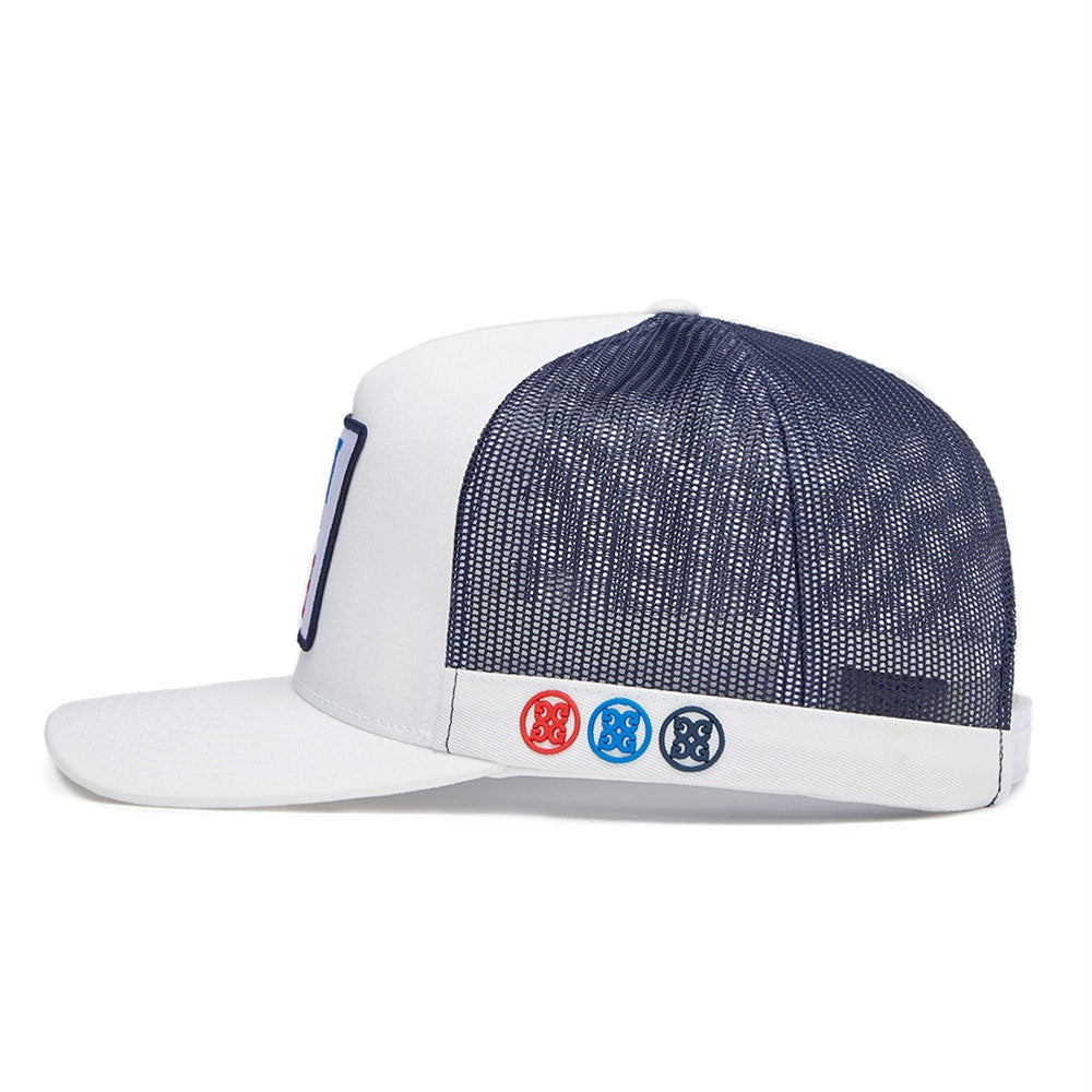 G/FORE Golf Cap - Shut Your Face Trucker - Snow 2025