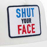 G/FORE Golf Cap - Shut Your Face Trucker - Snow 2025