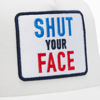 G/FORE Golf Cap - Shut Your Face Trucker - Snow 2025