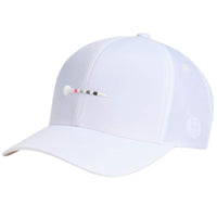 G/FORE Golf Cap - Silicone Tee Ripstop Snapback - Snow AW26