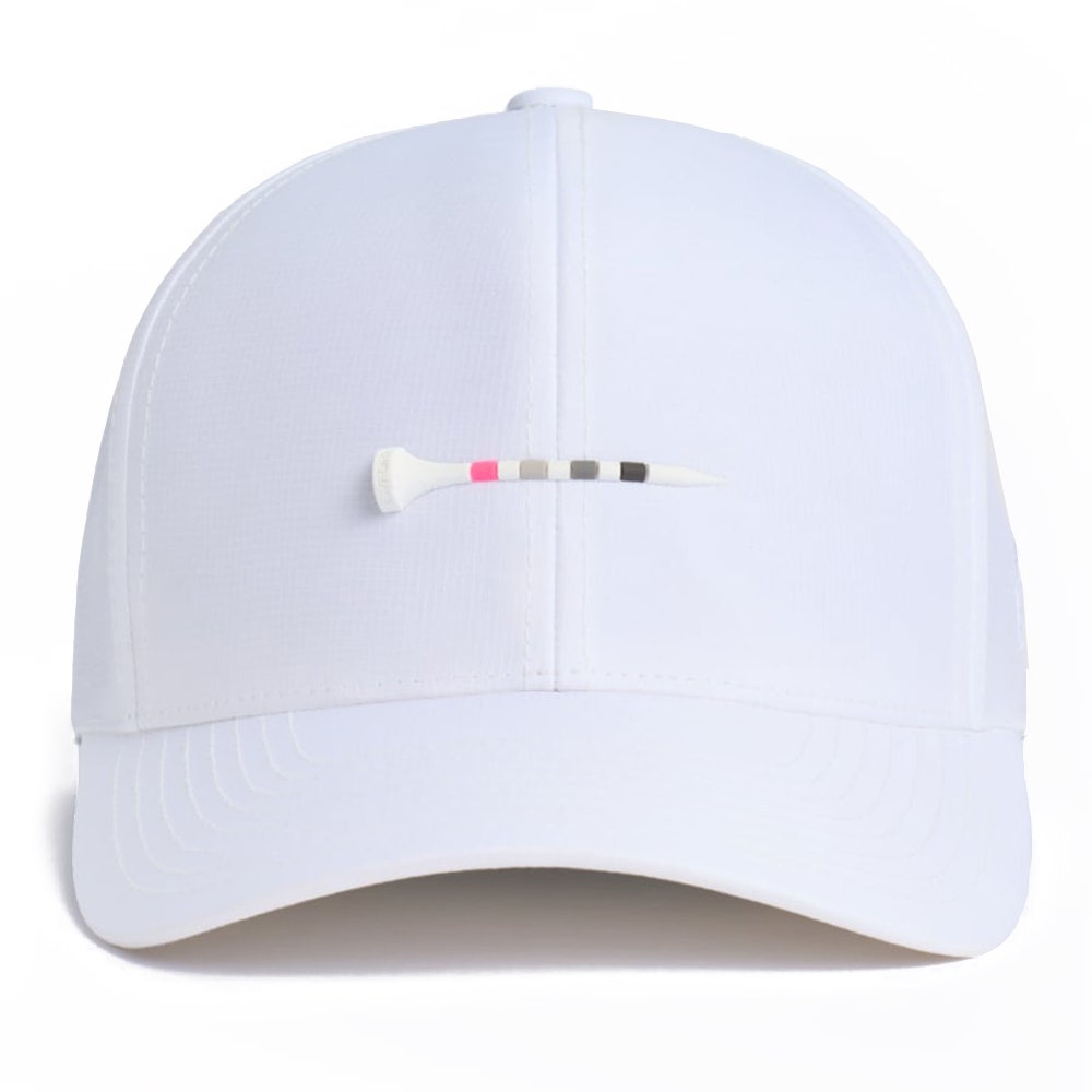 G/FORE Golf Cap - Silicone Tee Ripstop Snapback - Snow AW26