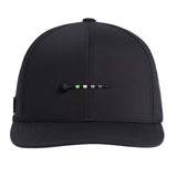 G/FORE Golf Cap - Silicone Tee Snapback - Onyx AW26