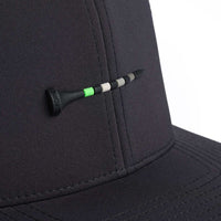 G/FORE Golf Cap - Silicone Tee Snapback - Onyx AW26