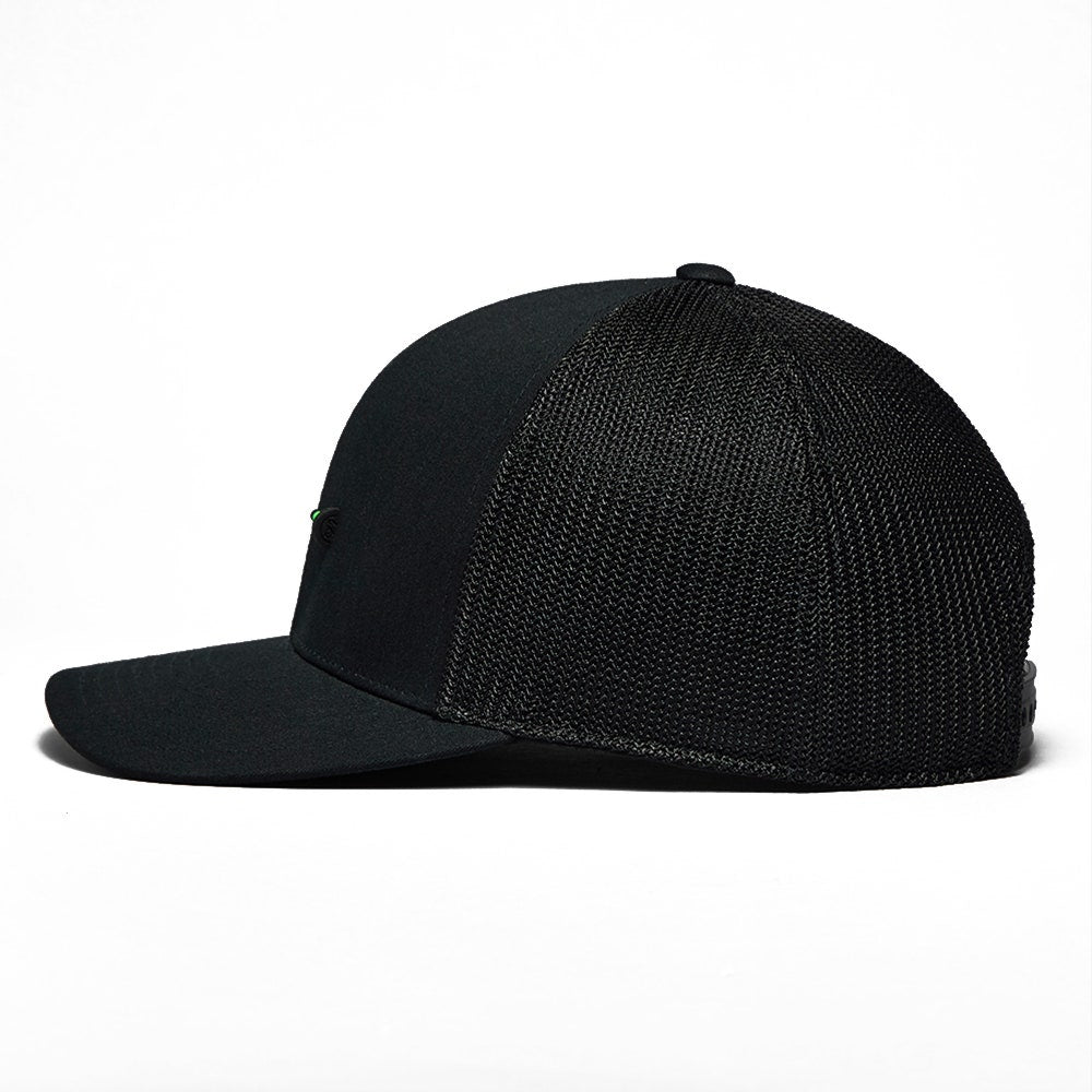 G/FORE Golf Cap - Silicone Tee Trucker - Onyx SS26