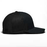G/FORE Golf Cap - Silicone Tee Trucker - Onyx SS26