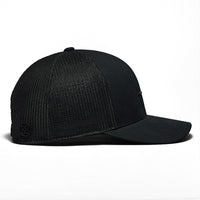 G/FORE Golf Cap - Silicone Tee Trucker - Onyx SS26