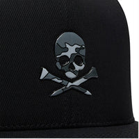 G/FORE Golf Cap - Skull & Tees Tech - Onyx SS26