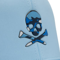 G/FORE Golf Cap - Skull & Tee's Tech Snapback - Baja FA25