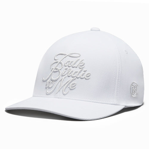 G/FORE Golf Cap - Talk Birdie To Me Snapback - Snow SS25