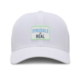 G/FORE Golf Cap - The Struggle is Real Snapback - Snow FA25