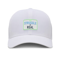 G/FORE Golf Cap - The Struggle is Real Snapback - Snow FA25