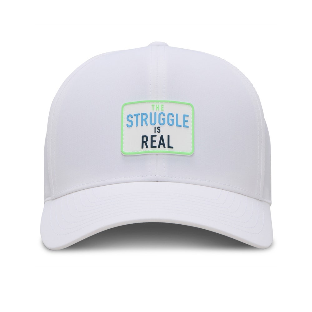 G/FORE Golf Cap - The Struggle is Real Snapback - Snow FA25