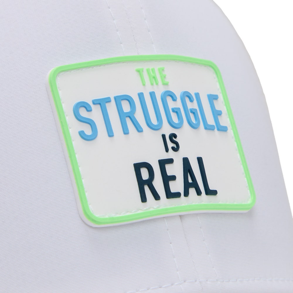 G/FORE Golf Cap - The Struggle is Real Snapback - Snow FA25