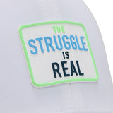G/FORE Golf Cap - The Struggle is Real Snapback - Snow FA25