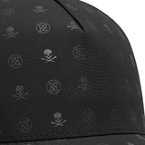 G/FORE Golf Cap - Tonal Skull & Tees Low Profile - Onyx AW26