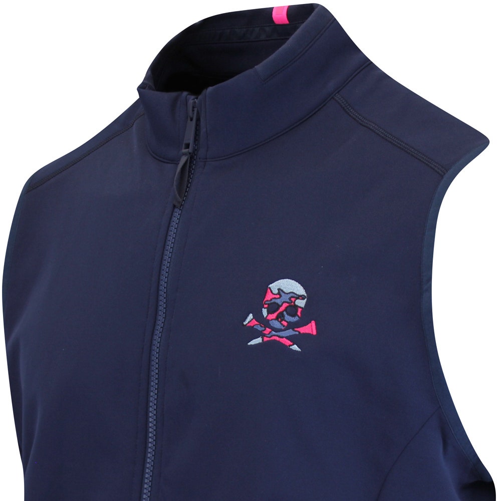 G/FORE Golf Gilet - Camo Skull & Tee's Tech FZ - Twilight FA25
