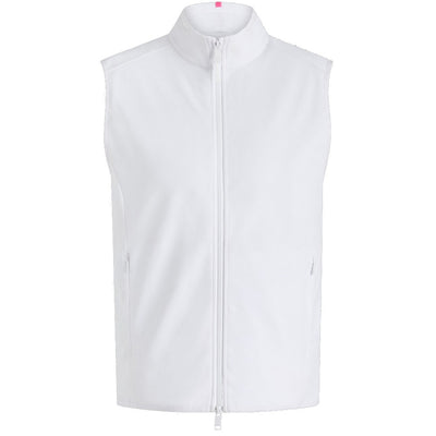 G/FORE Golf Gilet - Tech Terry FZ Vest - Snow SS26