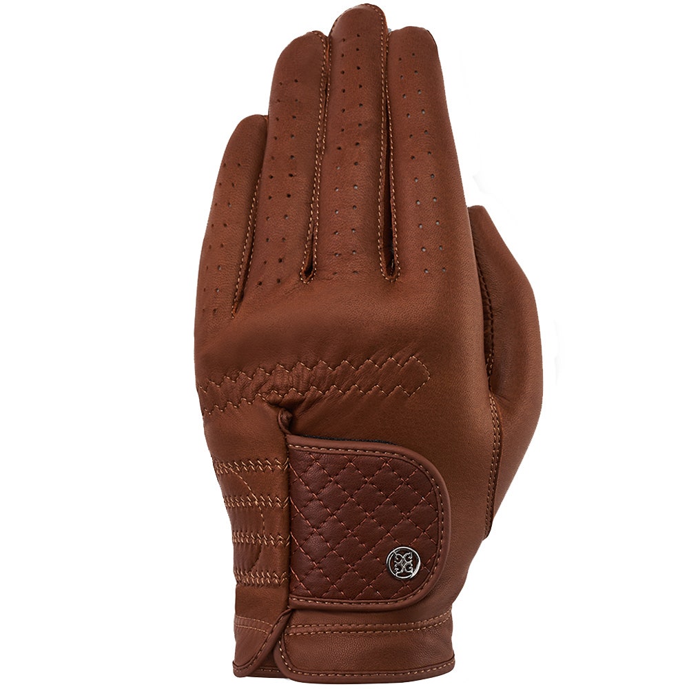 G/FORE Golf Glove - Quilted Tab - Cognac 2024