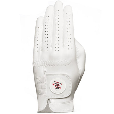 G/FORE Golf Glove - Signature Leather - Ruby Skull & Tees AW26