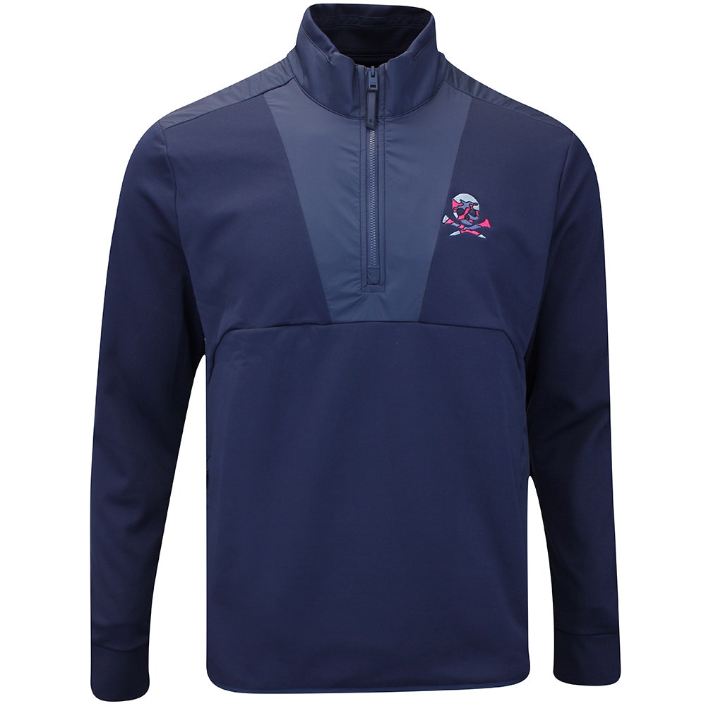 G/FORE Golf Jacket - Camo Skull & Tee's QZ - Twilight FA25