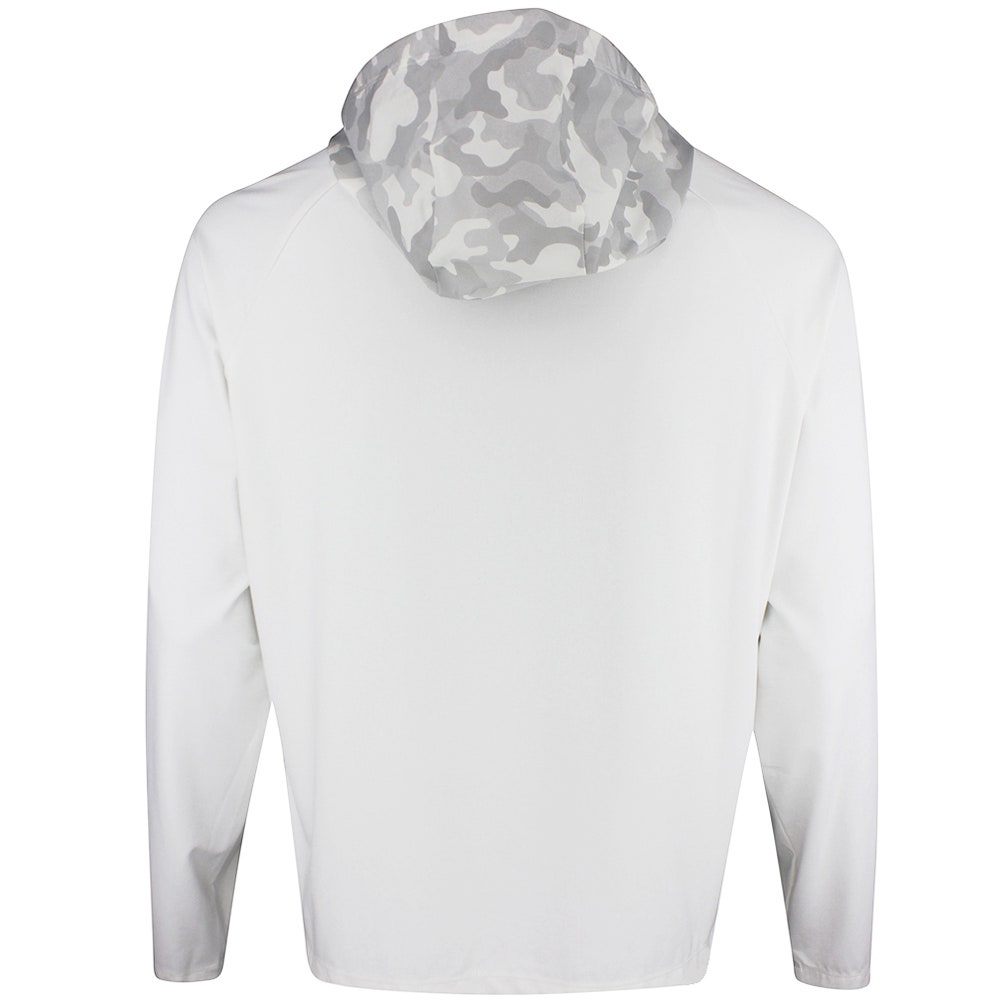 G/FORE Golf Jacket - Hybrid QZ Hoodie - Snow SS26