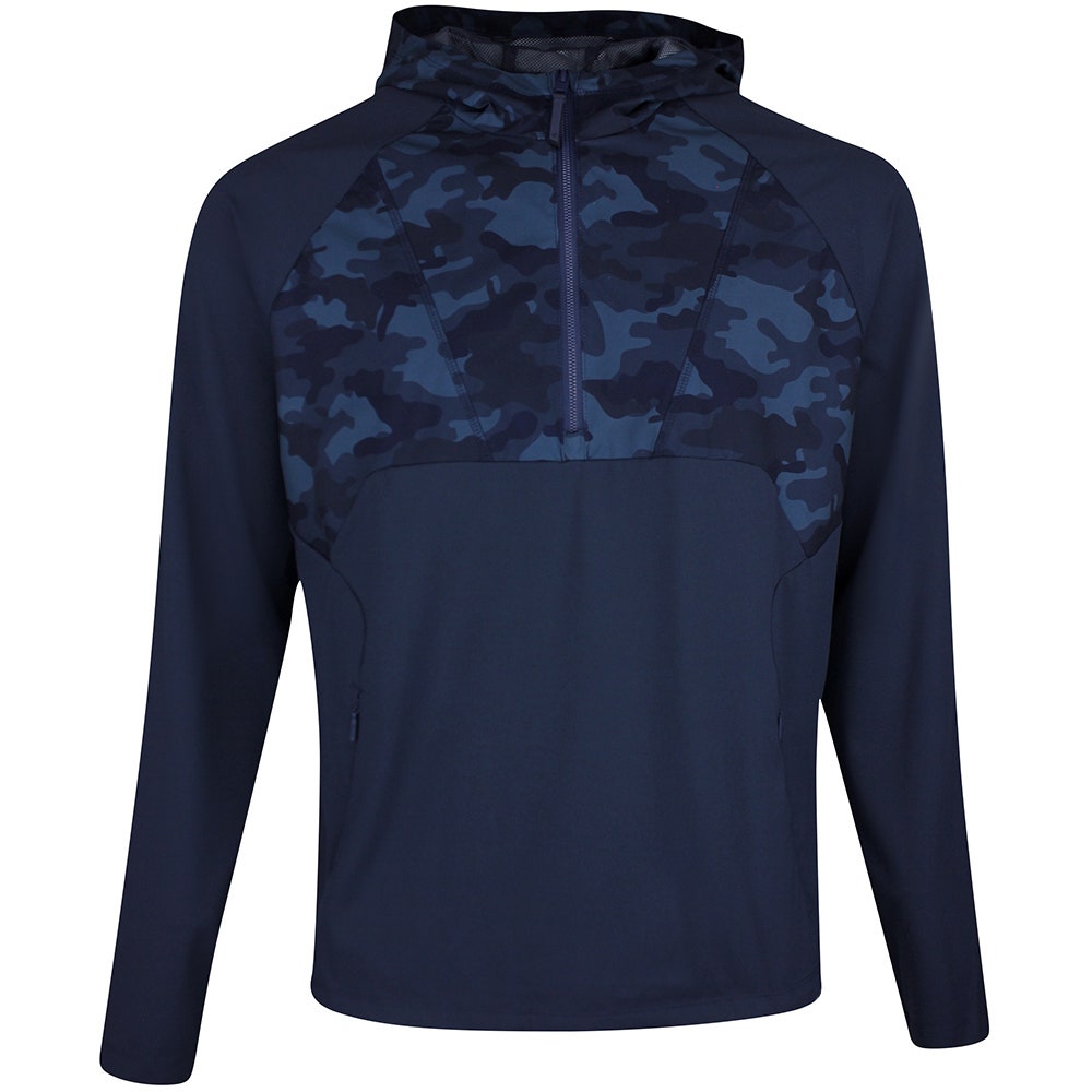G/FORE Golf Jacket - Hybrid QZ Hoodie - Twilight SS26