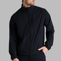 G/FORE Golf Jacket - Parachute Windbreaker FZ - Onyx FA25