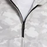 G/FORE Golf Jacket - Parachute Windbreaker FZ - Snow Camo FA25