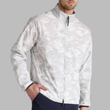 G/FORE Golf Jacket - Parachute Windbreaker FZ - Snow Camo FA25