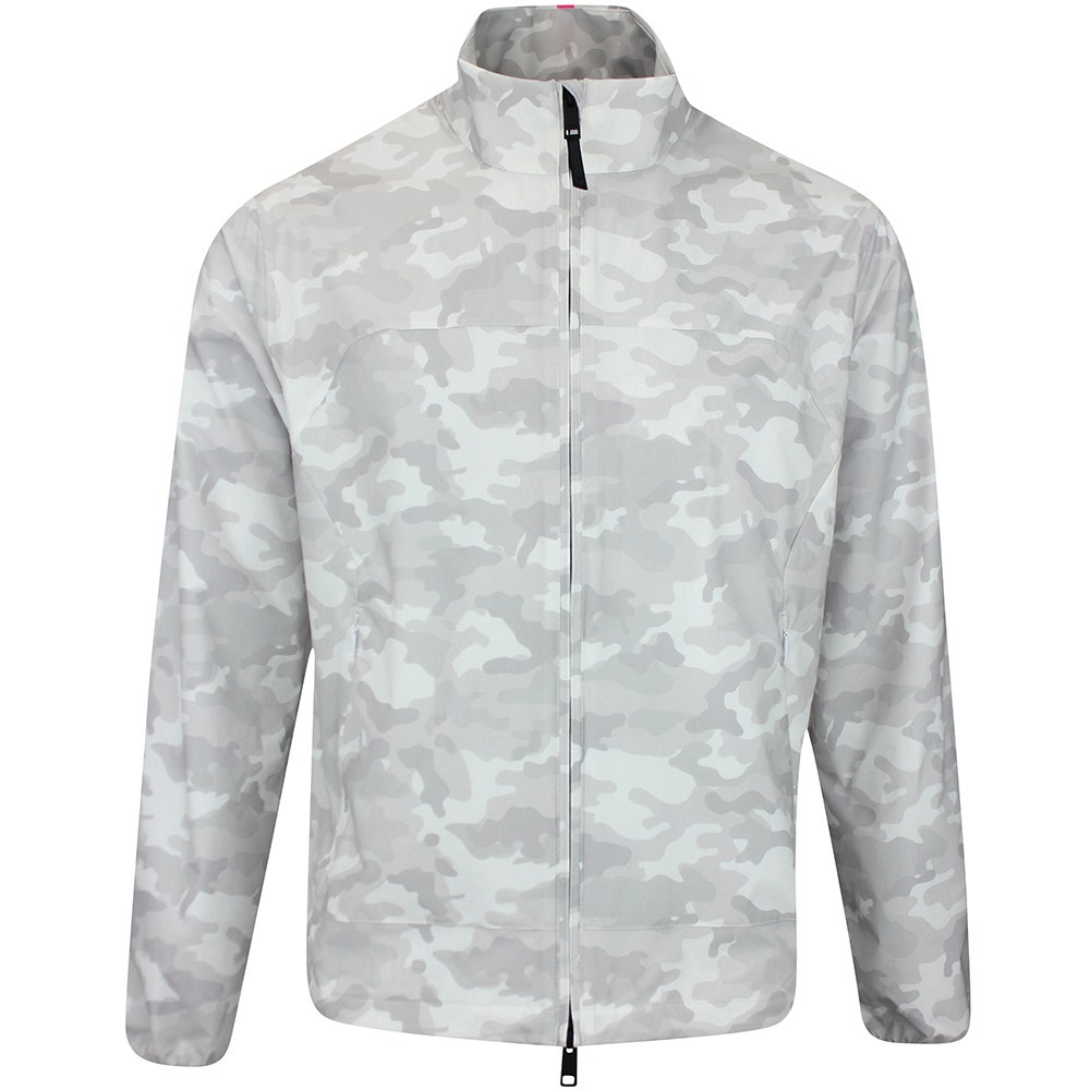 G/FORE Golf Jacket - Parachute Windbreaker FZ - Snow Camo FA25