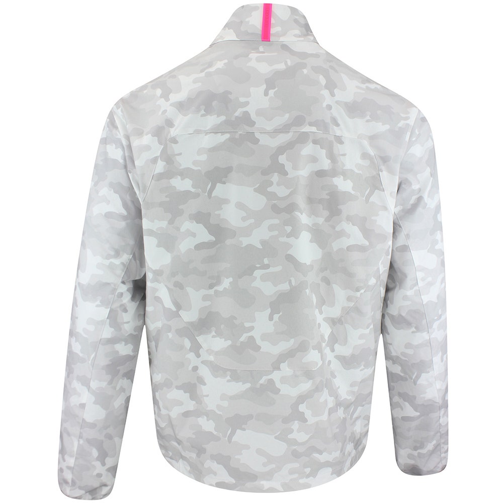 G/FORE Golf Jacket - Parachute Windbreaker FZ - Snow Camo FA25