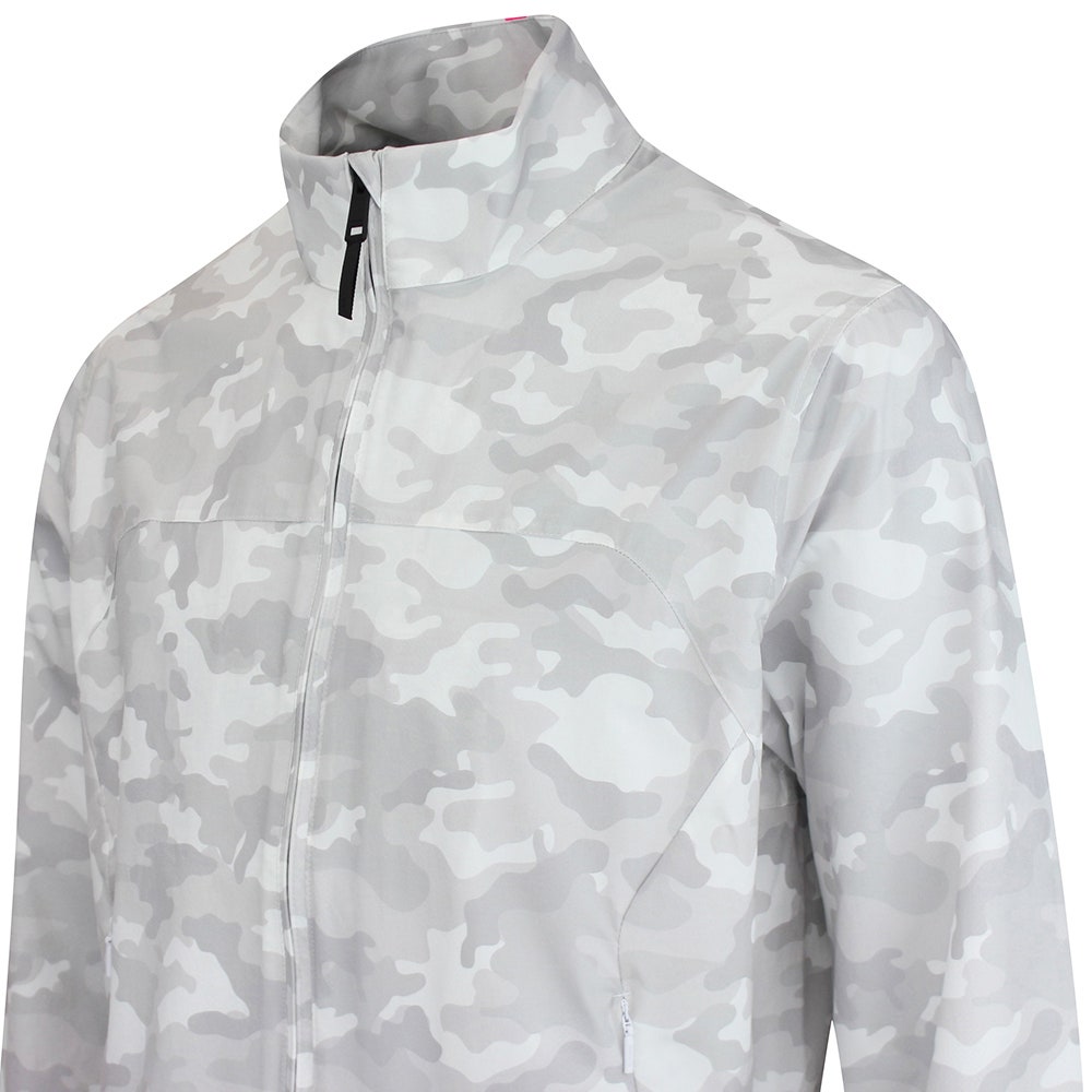 G/FORE Golf Jacket - Parachute Windbreaker FZ - Snow Camo FA25