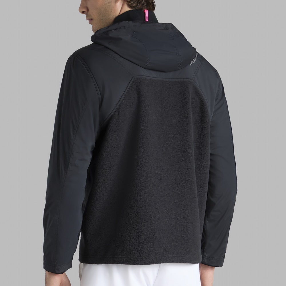G/FORE Golf Jacket - Tech Sherpa Hoodie - Onyx SS26