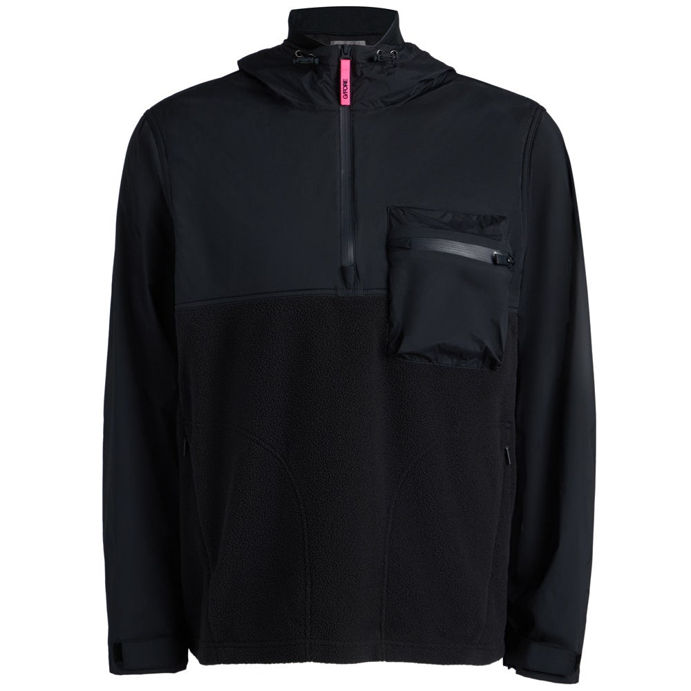 G/FORE Golf Jacket - Tech Sherpa Hoodie - Onyx SS26
