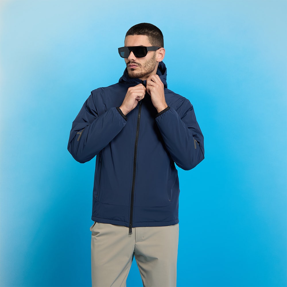 G/FORE Golf Jacket - Whit Stretch Down FZ - Twilight SS26