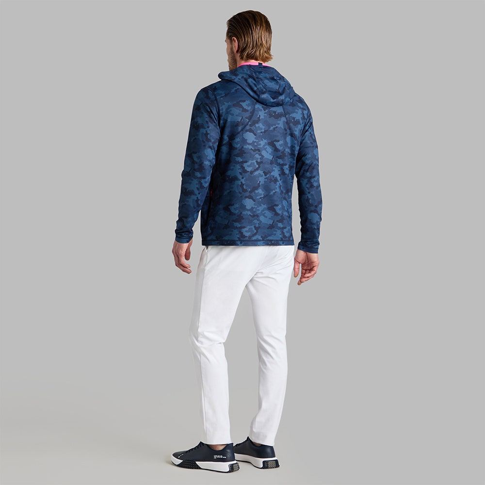 G/FORE Golf Jumper - Brushback Tech Terry Hoodie - Twilight Camo SS26