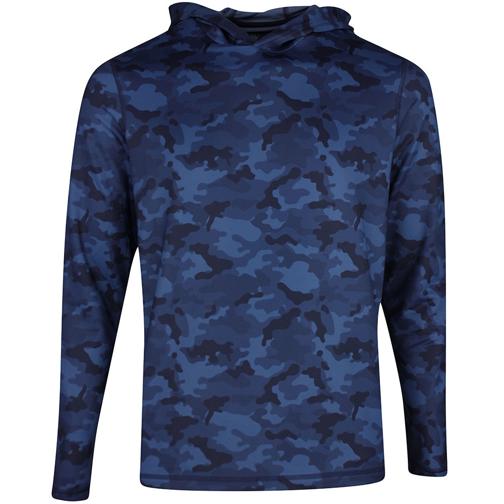 G/FORE Golf Jumper - Brushback Tech Terry Hoodie - Twilight Camo SS26