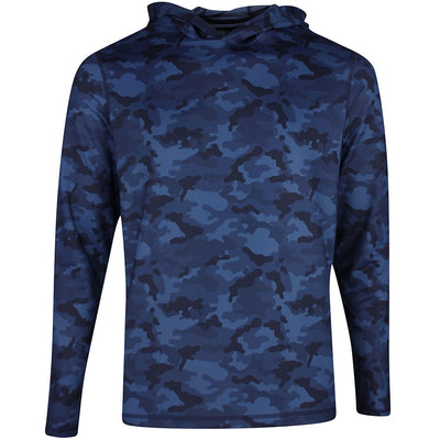 G/FORE Golf Jumper - Brushback Tech Terry Hoodie - Twilight Camo SS26