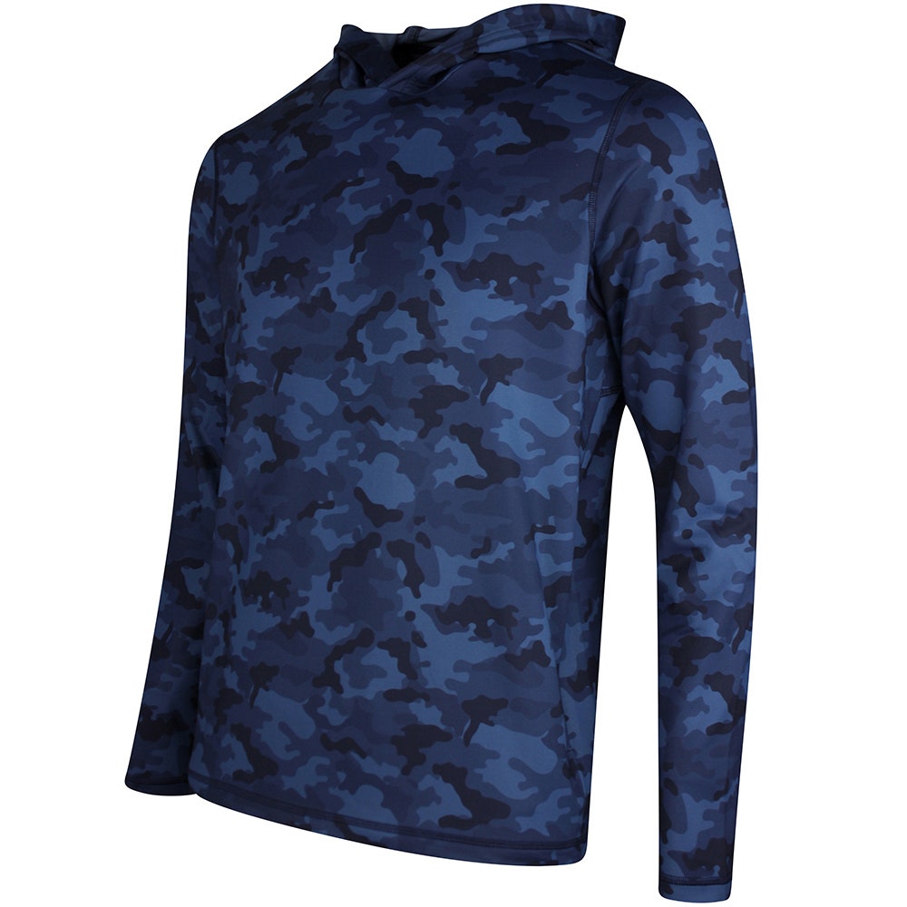 G/FORE Golf Jumper - Brushback Tech Terry Hoodie - Twilight Camo SS26