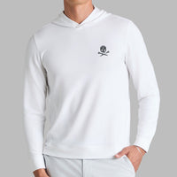 G/FORE Golf Jumper - Camo Skull & Tees All Play Hoodie - Snow SS26