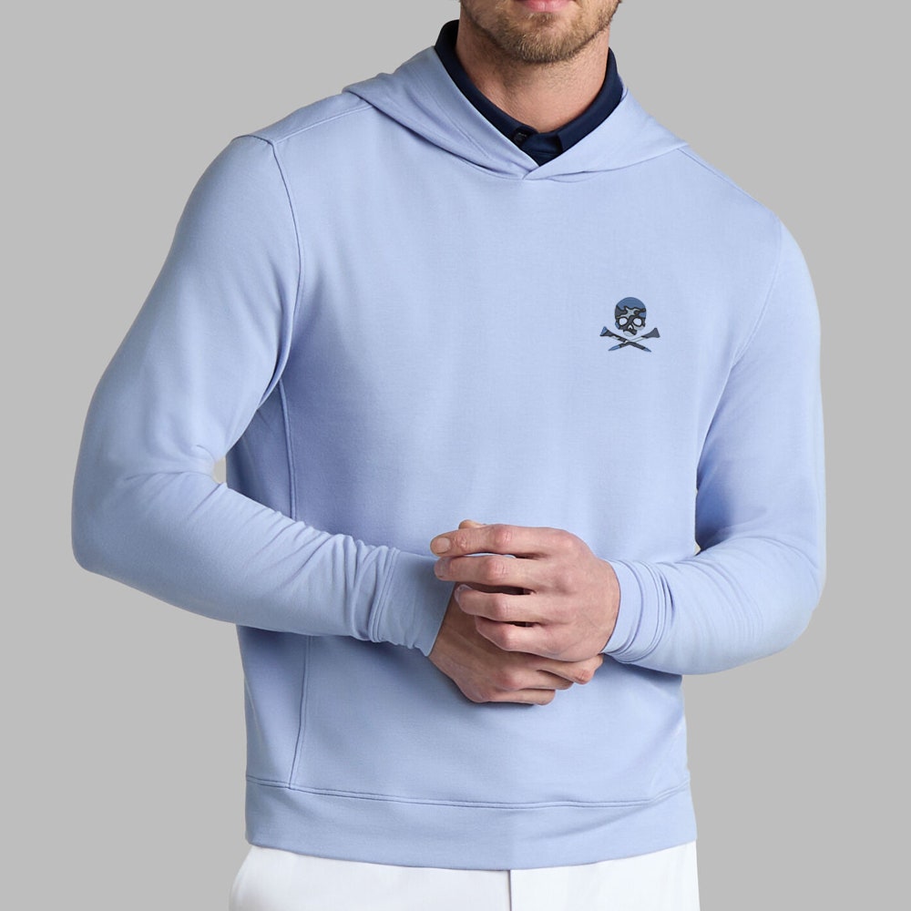 G/FORE Golf Jumper - Camo Skull & Tees All Play Hoodie - Willow SS26