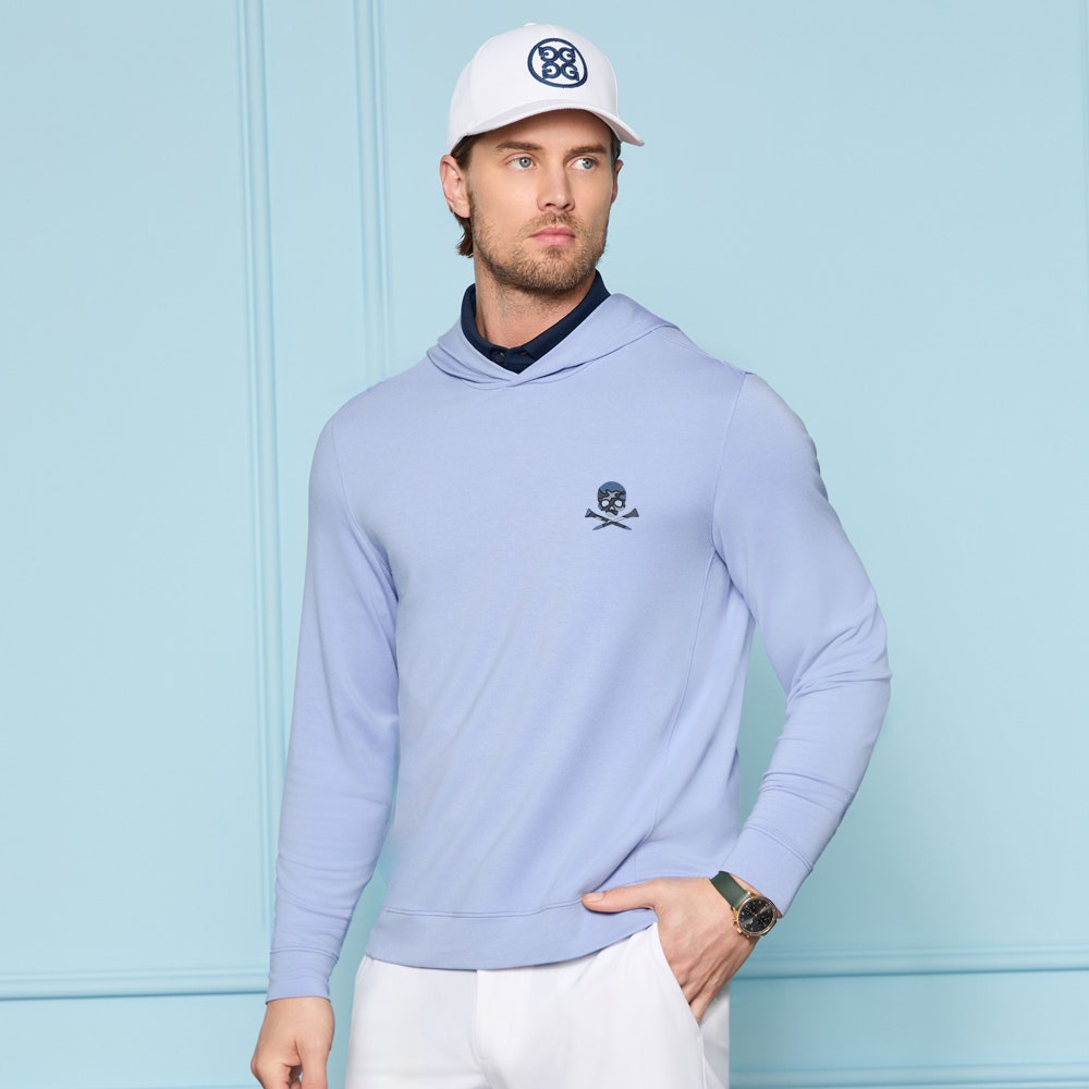 G/FORE Golf Jumper - Camo Skull & Tees All Play Hoodie - Willow SS26