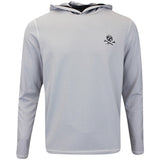 G/FORE Golf Jumper - Camo Skull & Tee's Brushback Hoodie - Grey FA25