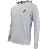 G/FORE Golf Jumper - Camo Skull & Tee's Brushback Hoodie - Grey FA25