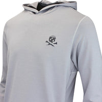 G/FORE Golf Jumper - Camo Skull & Tee's Brushback Hoodie - Grey FA25